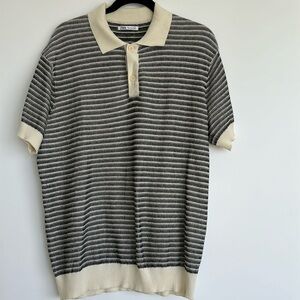 ZARA POLO SHIRT IN SIZE L IN GOOD CONDITION